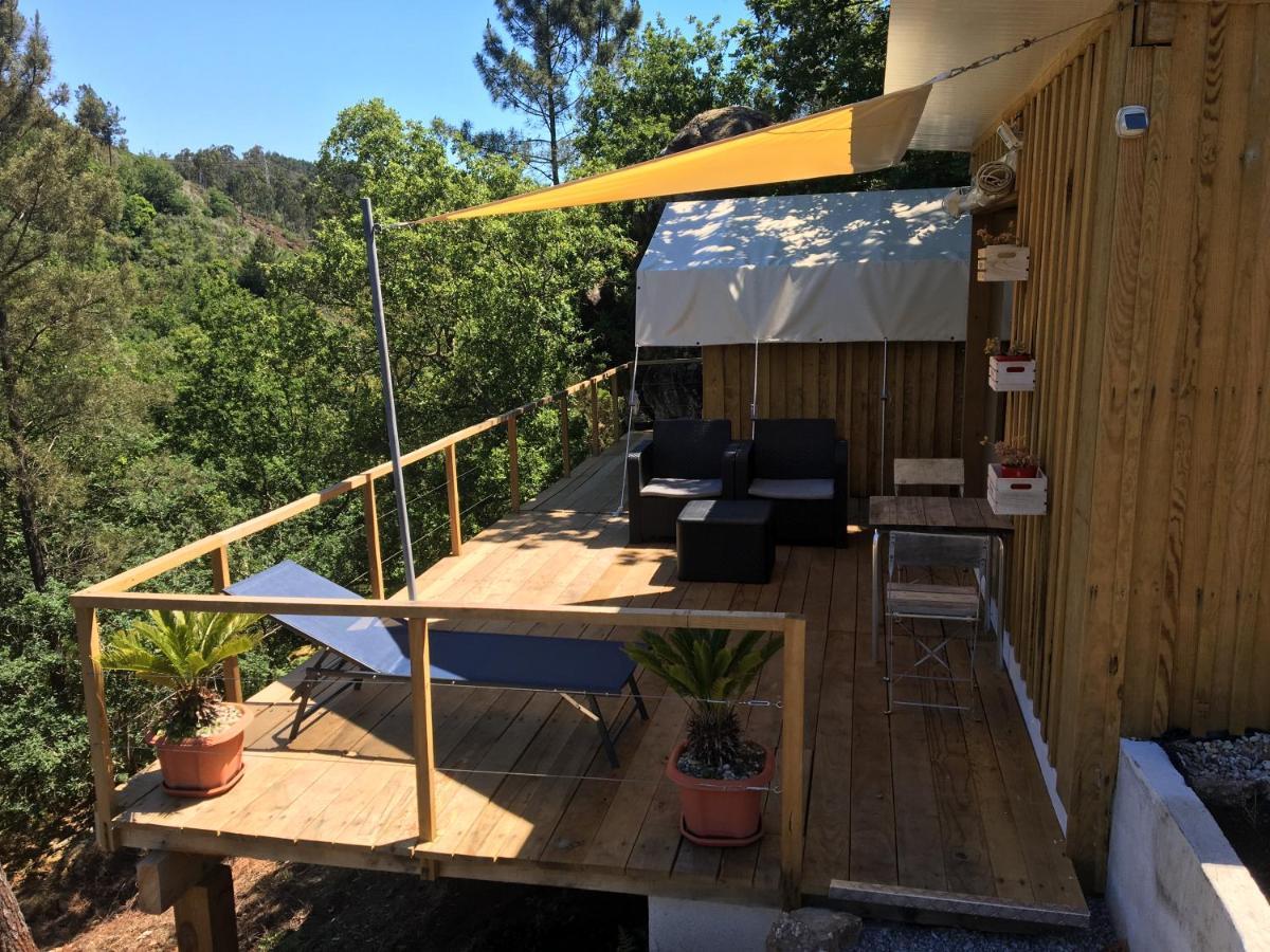 פונטה דה בארקה Glamping Cabana Nas Arvores מראה חיצוני תמונה